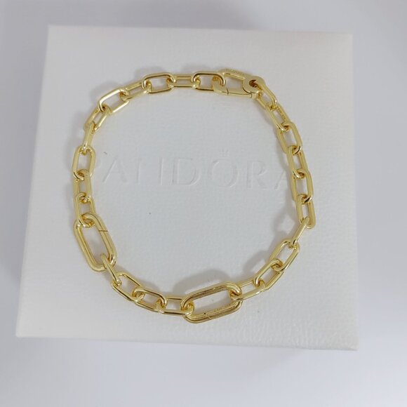 Pandora ME Link Chain Bracelet Gold-Plated - Picture 2 of 4